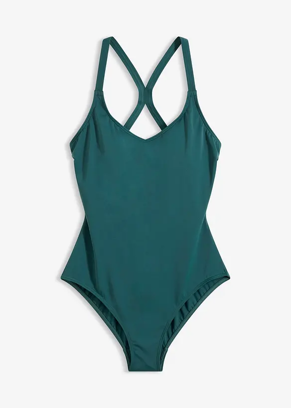 Sneldrogend badpak met racerback, bonprix