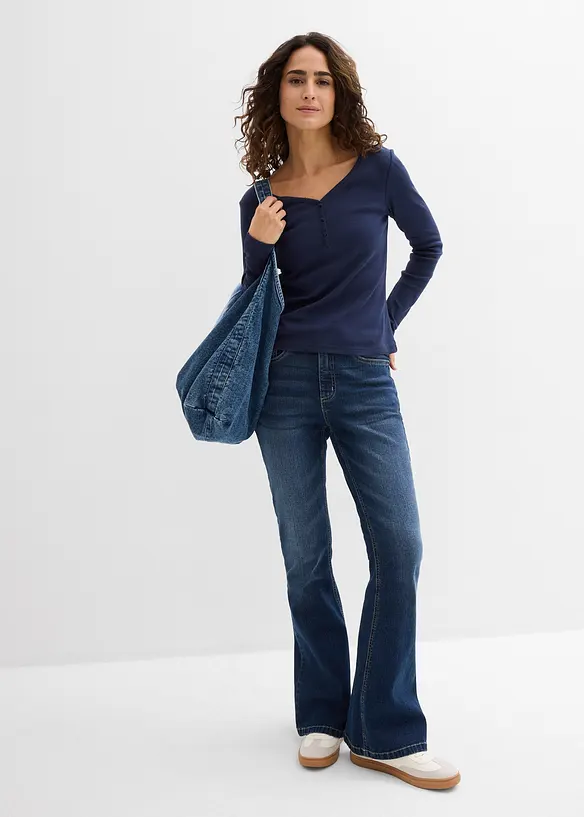 Longsleeve van puur biologisch katoen, bonprix