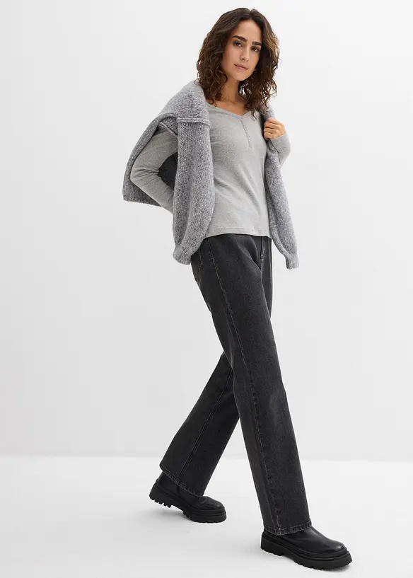 Longsleeve van puur biologisch katoen, bonprix