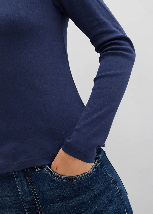 Longsleeve van puur biologisch katoen, bonprix