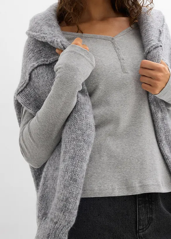 Longsleeve van puur biologisch katoen, bonprix