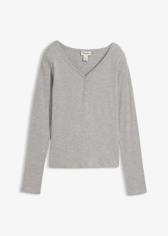 Longsleeve van puur biologisch katoen, bonprix