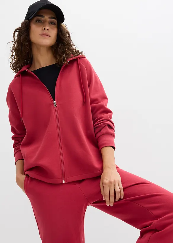 Sweatvest van puur biologisch katoen, bonprix