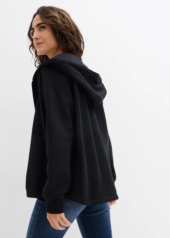 Sweatvest van puur biologisch katoen, bonprix