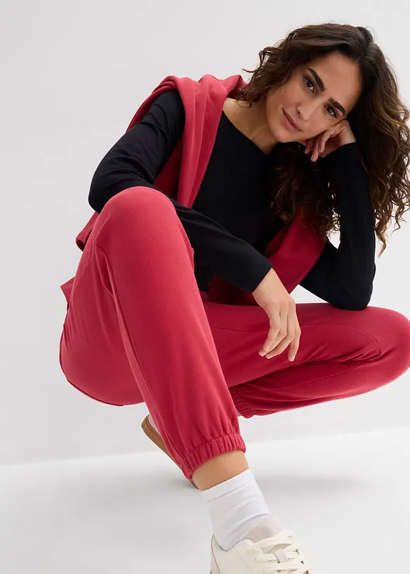 Sweatpants van puur biologisch katoen (set van 2), bonprix