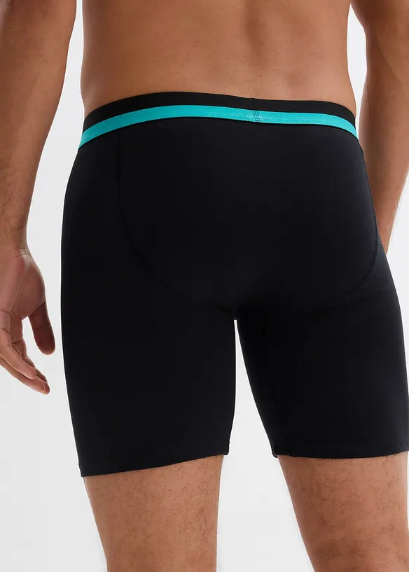 Lange boxershorts, strak, van zacht katoen (set van 2), bonprix