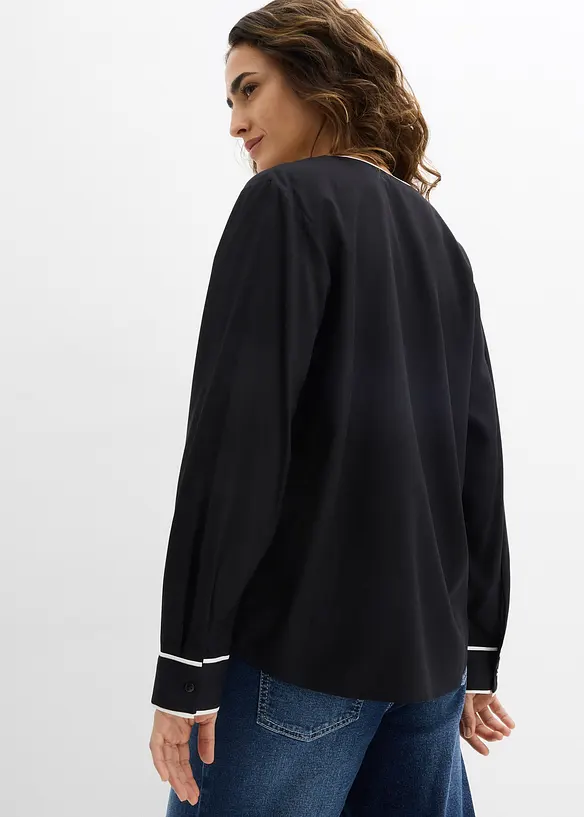 Tuniekblouse van soepele viscose, bonprix