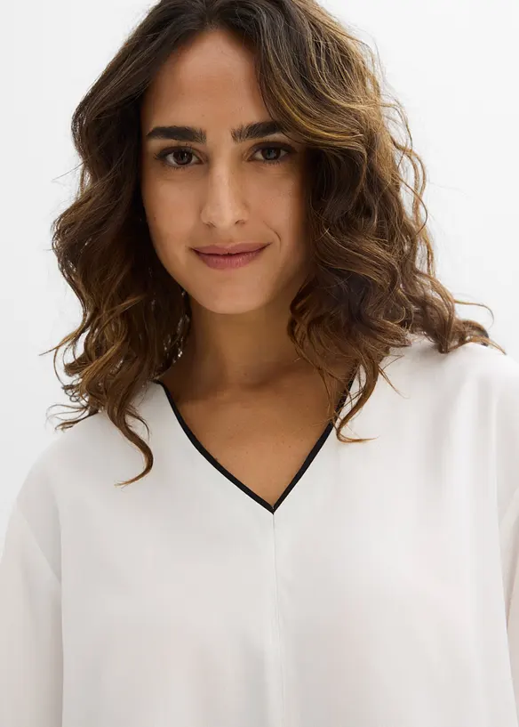 Tuniekblouse van soepele viscose, bonprix