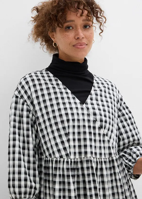 Oversized midi jurk, bonprix