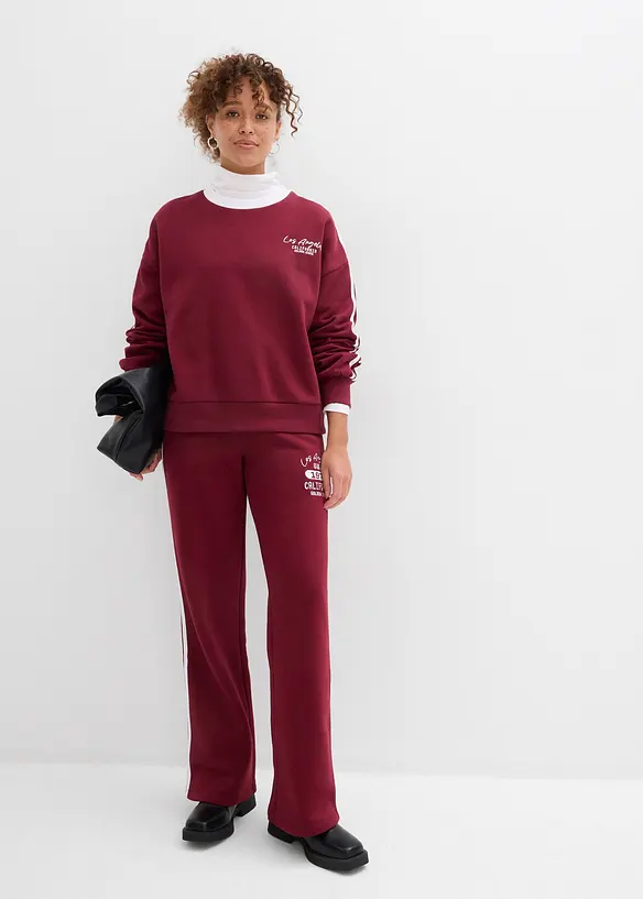 Oversized sweater van een zachte katoen-mix, bonprix