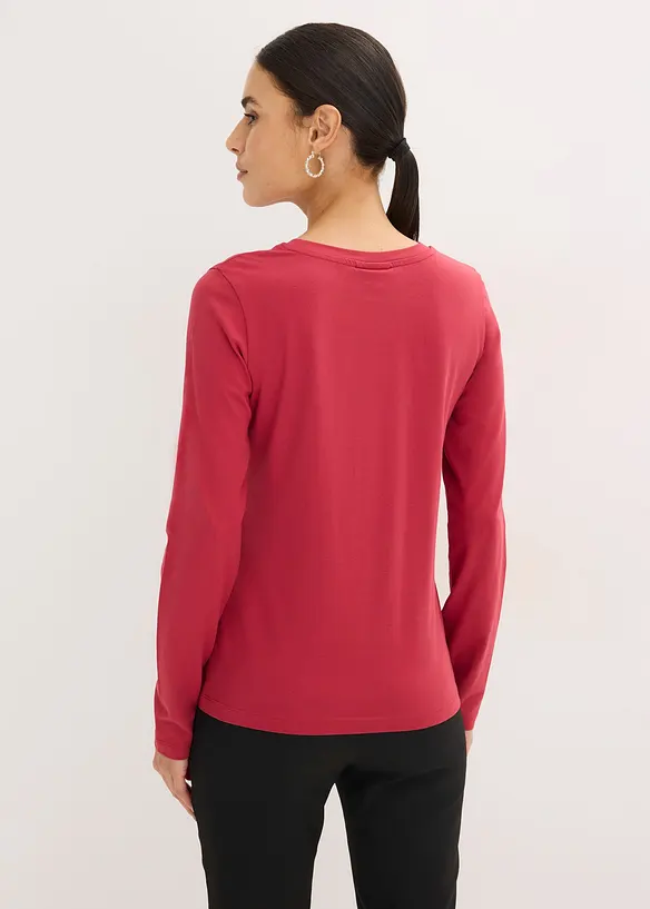 Longsleeve met biologisch katoen, bonprix