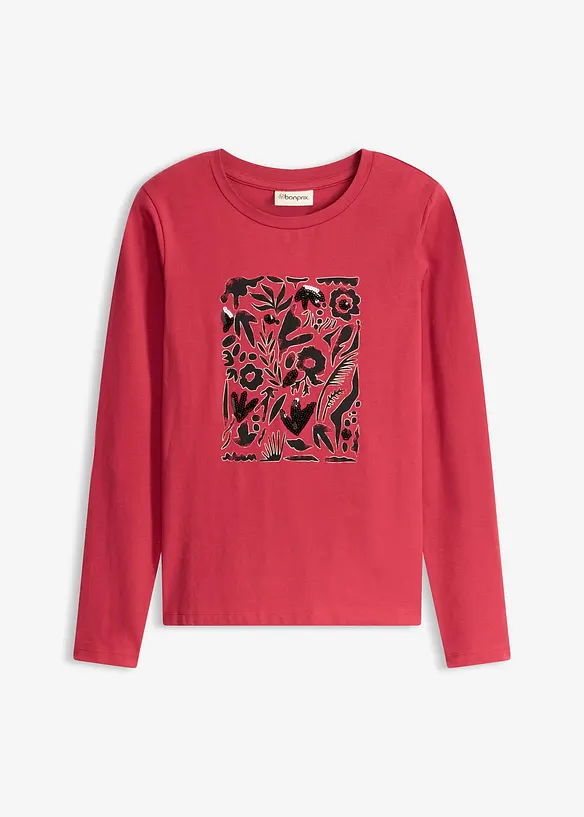 Longsleeve met biologisch katoen, bonprix