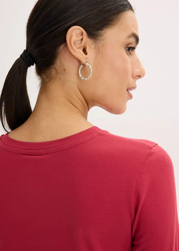 Longsleeve met biologisch katoen, bonprix