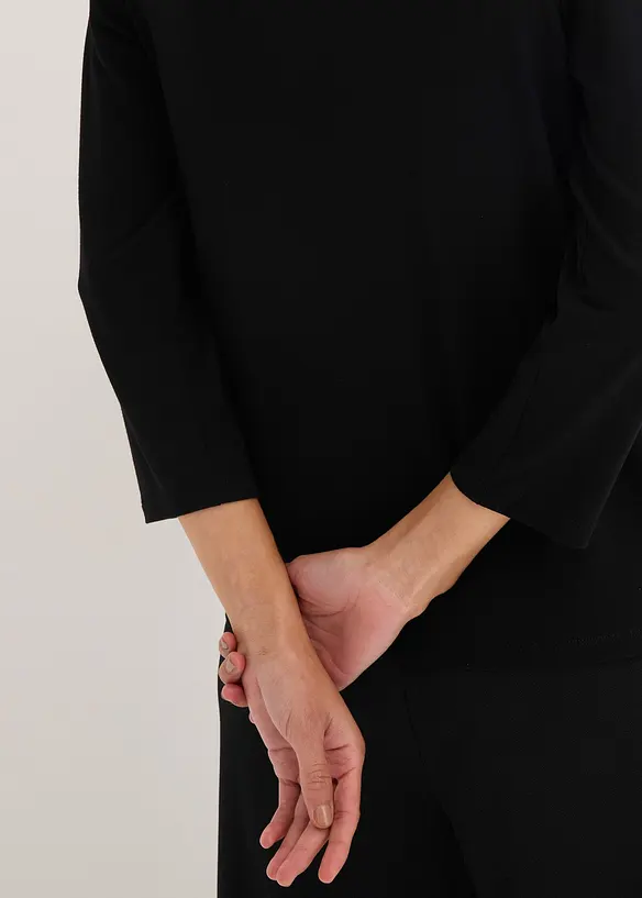 Shirt met contrasterende boorden, bonprix