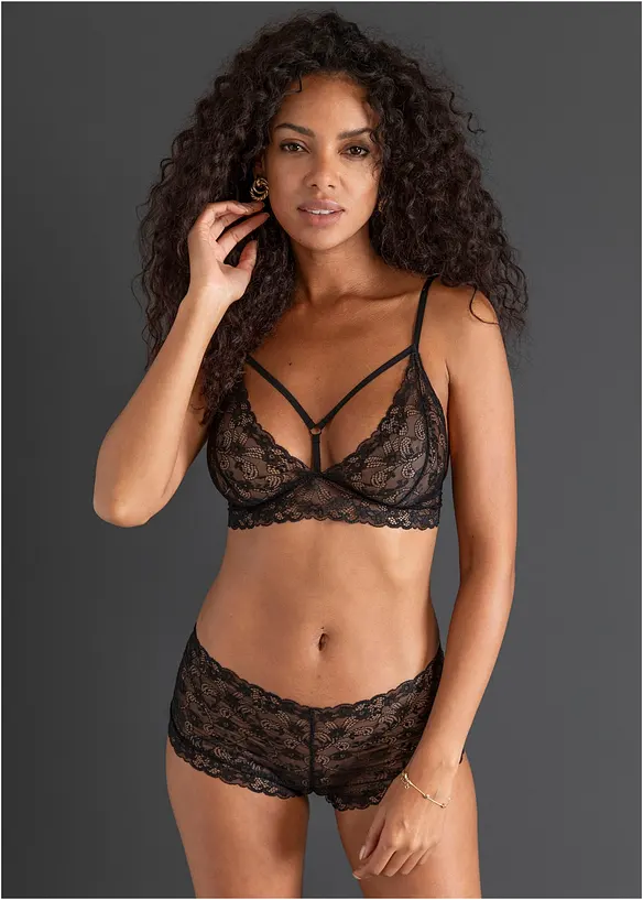 Bralette en hipster ouvert (2-dlg. set), bonprix