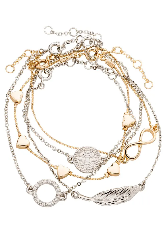 Armbanden (5-dlg. set), bonprix