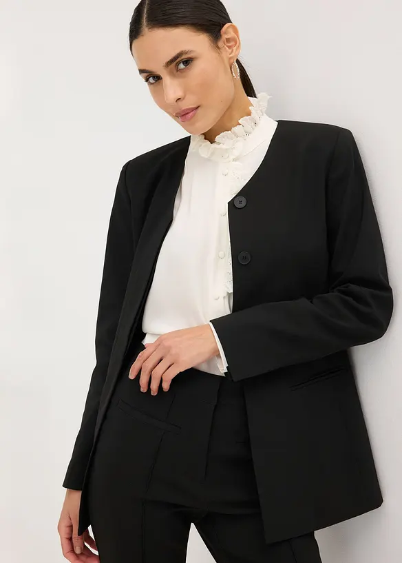 Stretch blazer van bengaline, bonprix