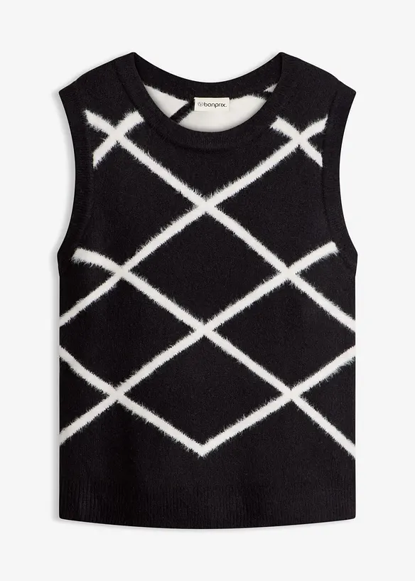 Spencer met veergaren, bonprix