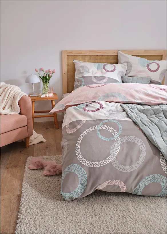 Linon dekbedovertrek, bonprix