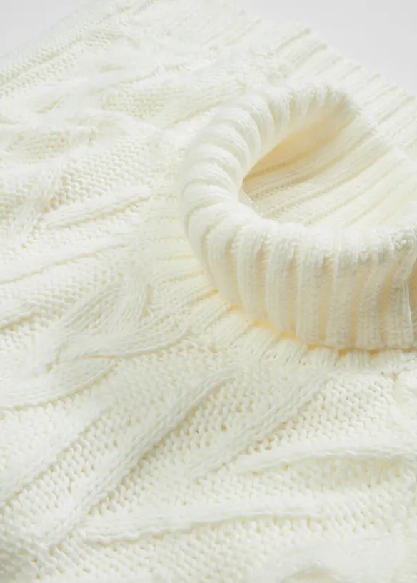 Coltrui met kabelpatroon, bonprix