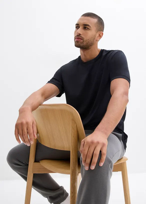 Sportshirt met structuur look, bonprix