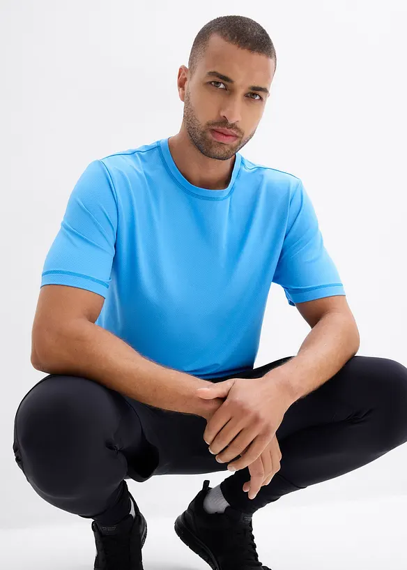 Sportshirt met structuur look, bonprix