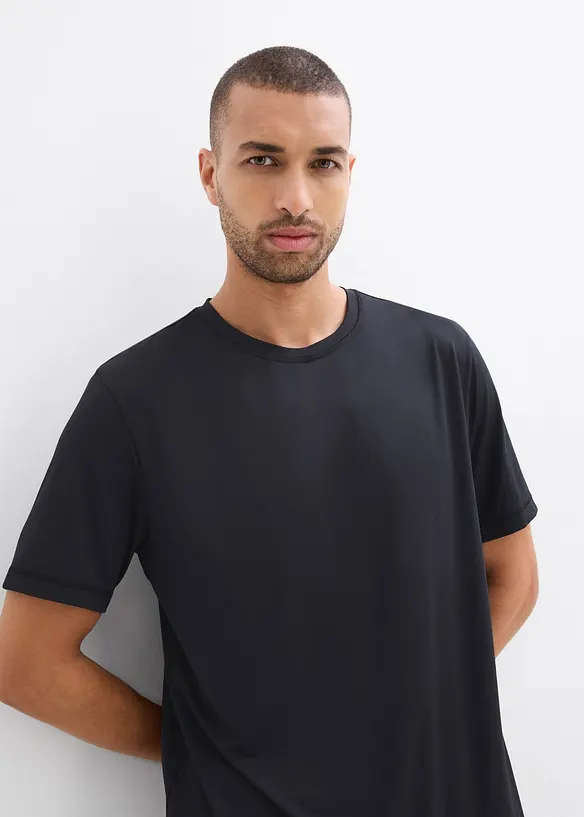 Sportshirt met structuur look, bonprix