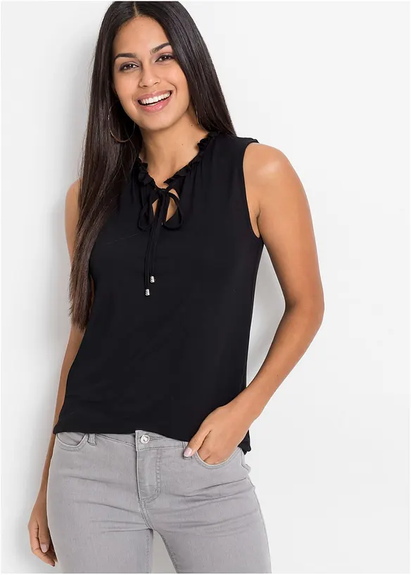 Top met viscose, bonprix