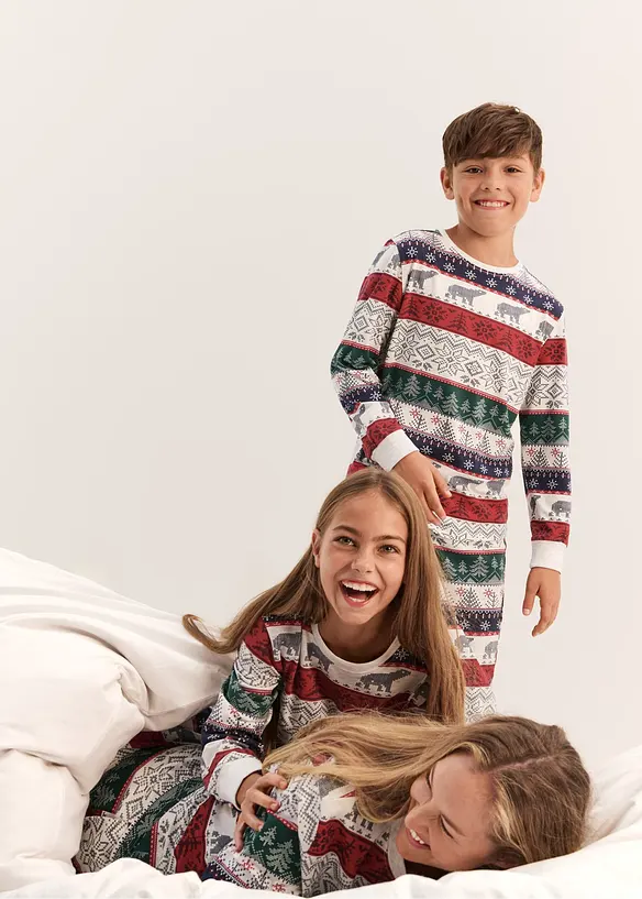 Pyjama van zacht katoen met geschenktasje, bonprix