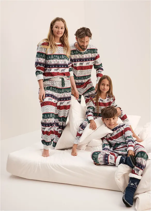 Kinderpyjama met zacht biologisch katoen (2-dlg. set), bonprix