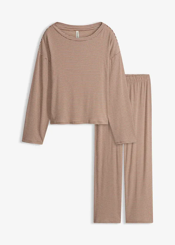Oversized pyjama van zacht katoen, bonprix