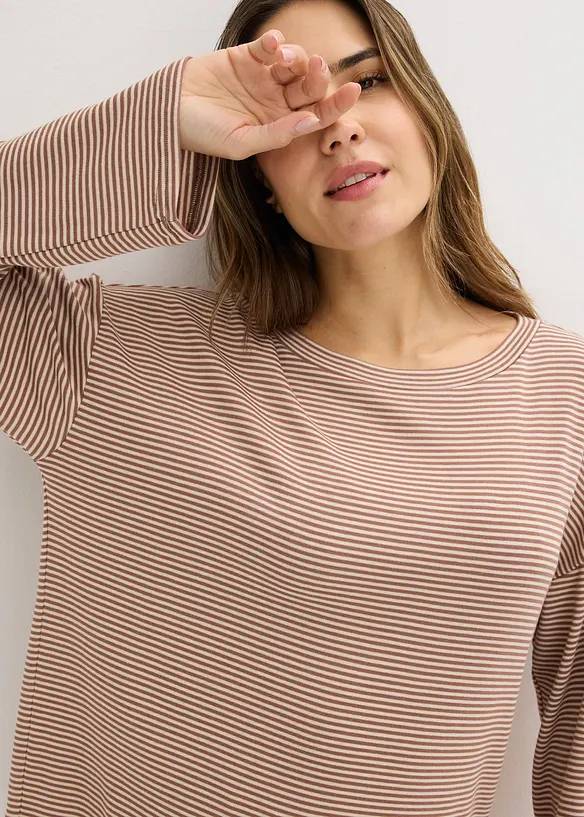 Oversized pyjama van zacht katoen, bonprix