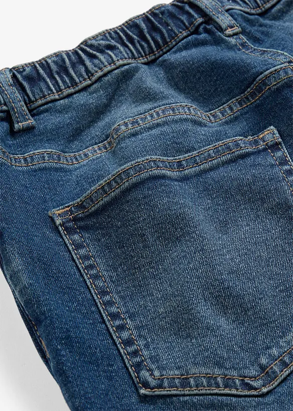 Loose fit straight jeans, high waist, bonprix