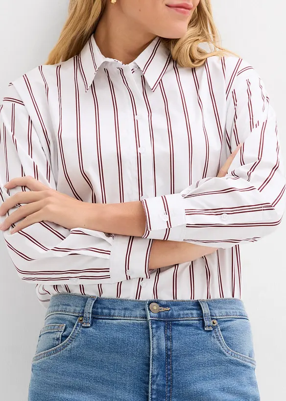 Loose fit straight jeans, high waist, bonprix