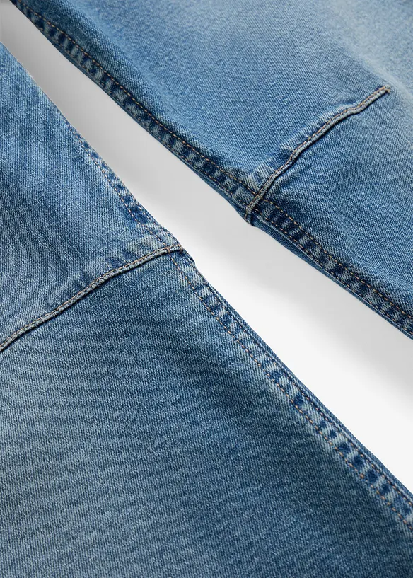 Barrel jeans, mid waist, bonprix