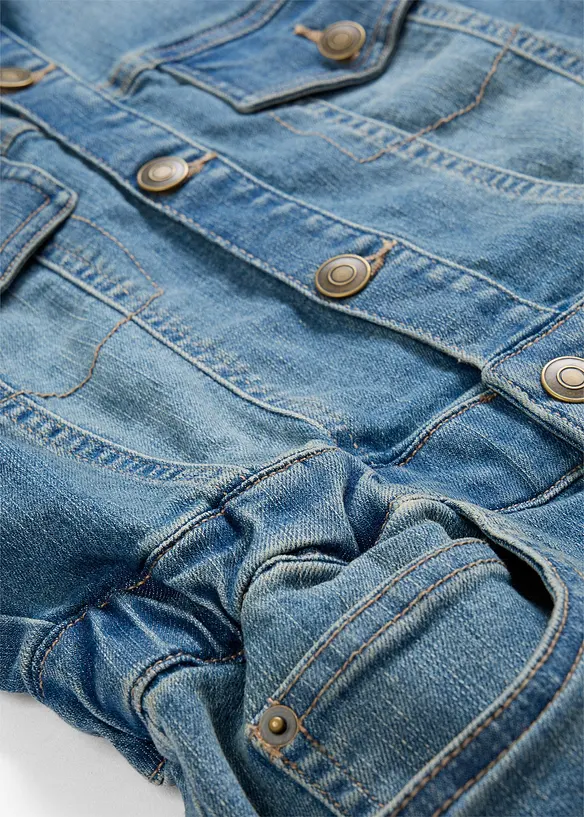 Spijkerjurk met biologisch katoen, bonprix