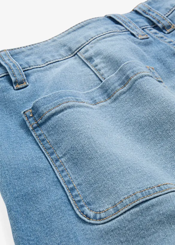 Barrel jeans mid waist, bonprix