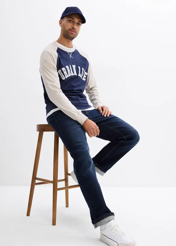 Longsleeve van biologisch katoen, bonprix