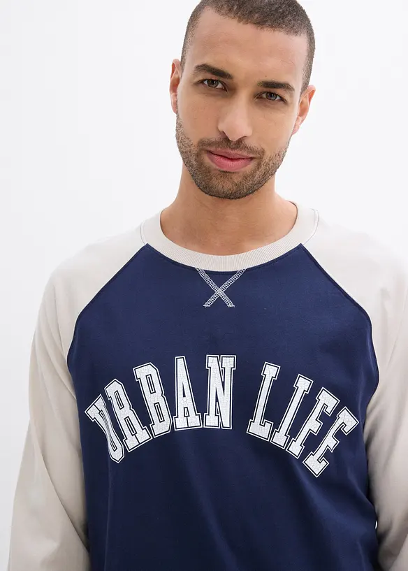 Longsleeve van biologisch katoen, bonprix