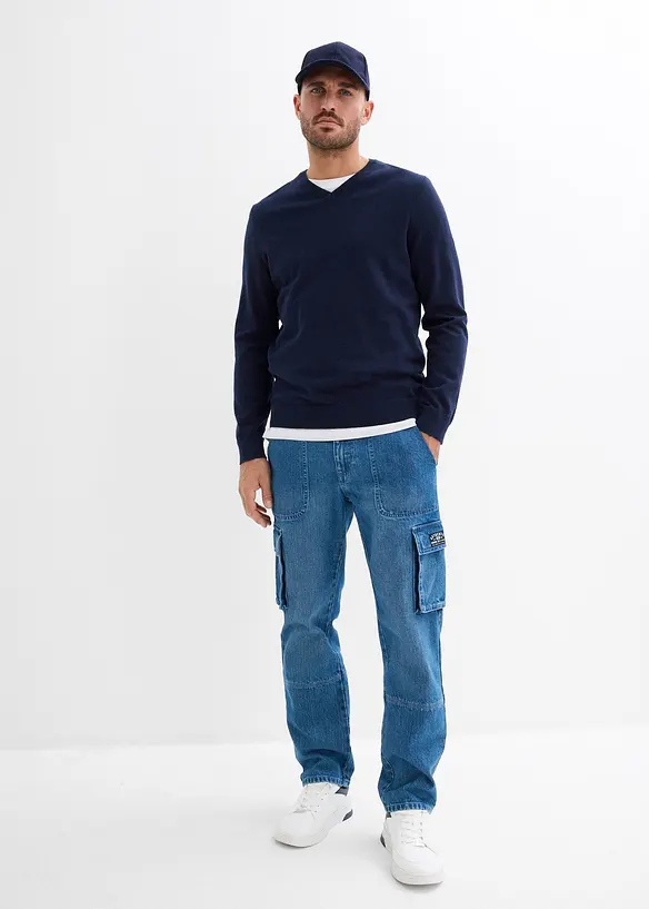 Relaxed fit jeans, straight, bonprix