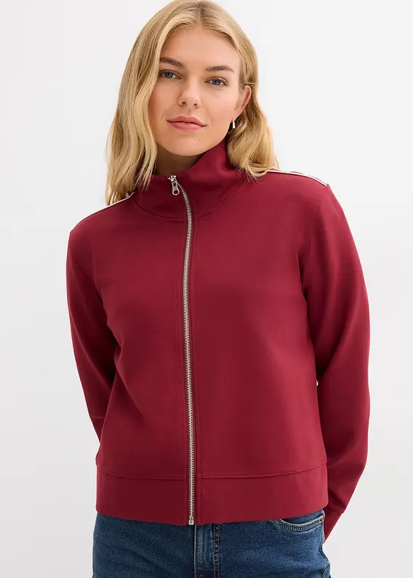 Sweatvest van comfortabel Punto di Roma, bonprix