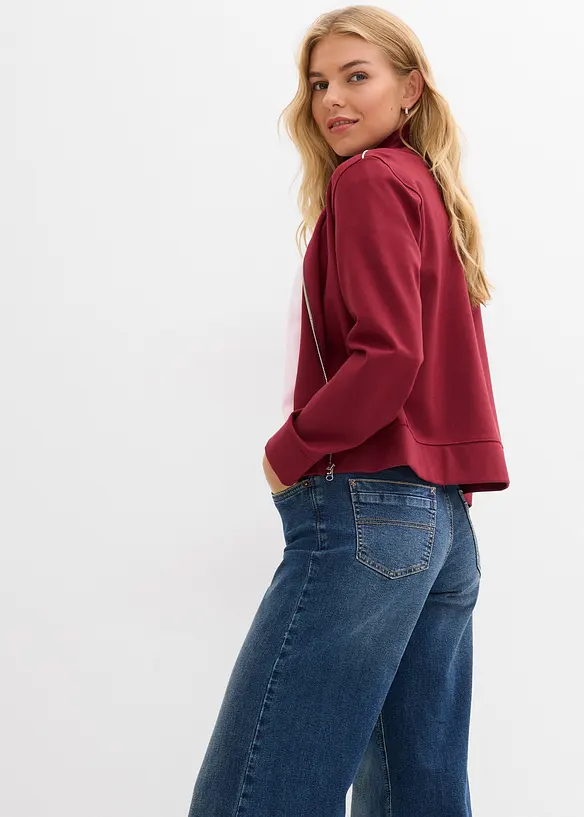 Sweatvest van comfortabel Punto di Roma, bonprix