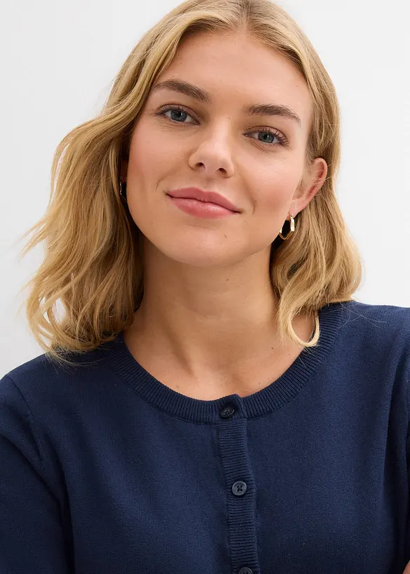 Fijngebreid vest, bonprix