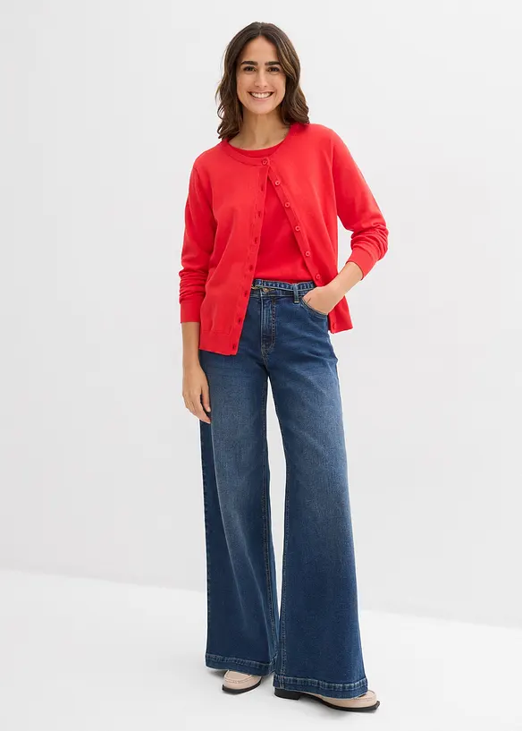 Fijngebreide trui, bonprix