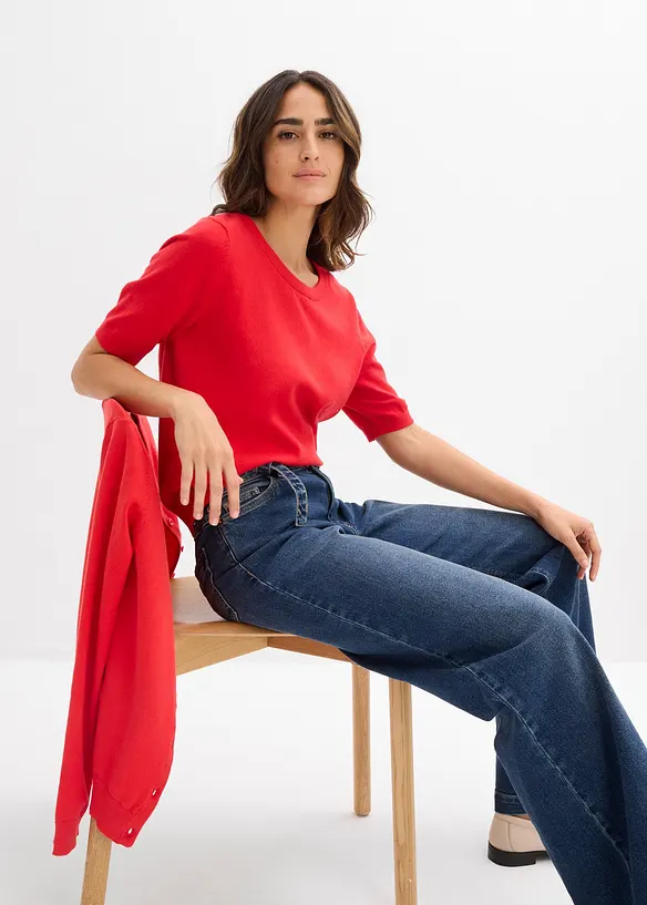 Fijngebreide trui, bonprix