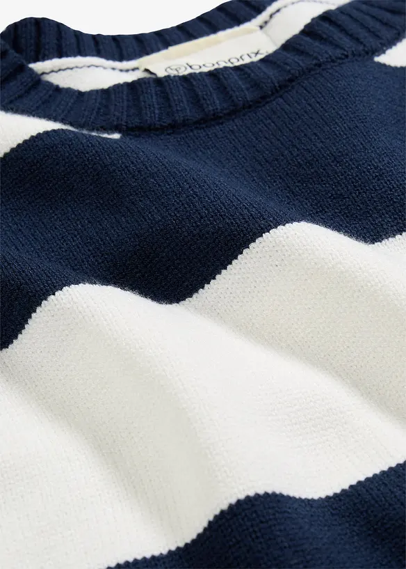 Oversized trui in een zachte viscosemix, bonprix