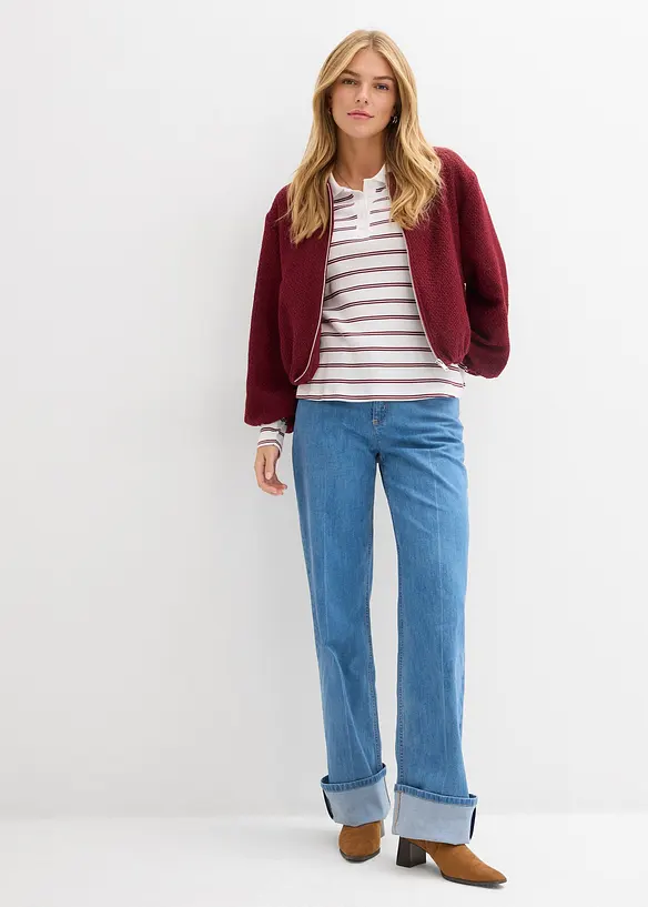 Boucl&eacute; bomber, bonprix