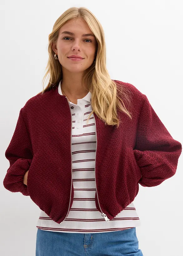 Boucl&eacute; bomber, bonprix