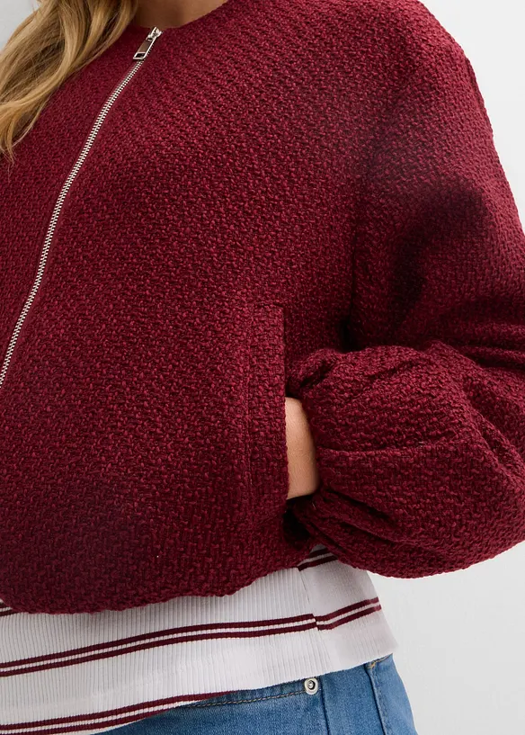 Boucl&eacute; bomber, bonprix