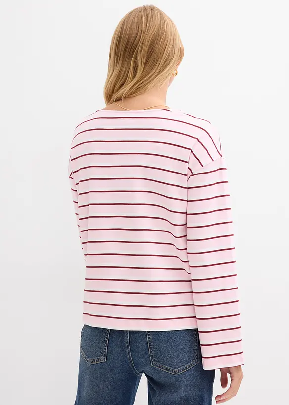 Longsleeve van biologisch katoen, bonprix